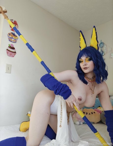 Naakte gelekte OnlyFans-foto van Sexyfishnoises