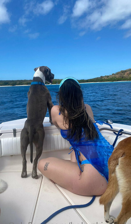 Naakte gelekte OnlyFans-foto van Babyskimask