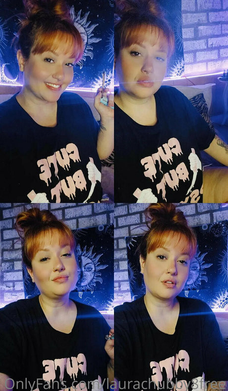 Naakte gelekte OnlyFans-foto van Laurachubby8free