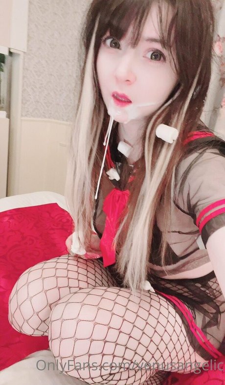 Naakte gelekte OnlyFans-foto van Venusangelic