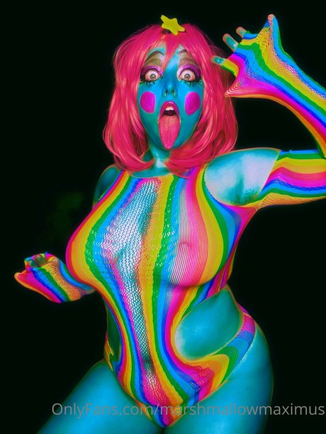 Naakte gelekte OnlyFans-foto van Marshmallowmaximus