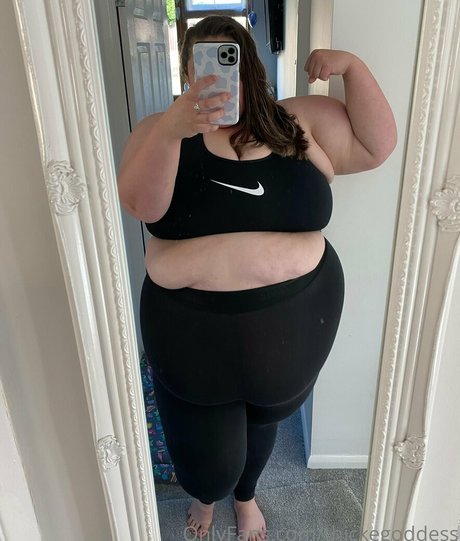 Naakte gelekte OnlyFans-foto van Thickegoddess
