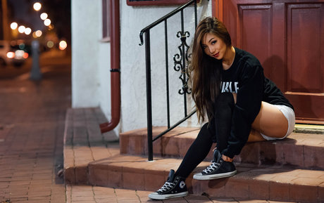 Naakte gelekte OnlyFans-foto van Sara Choi