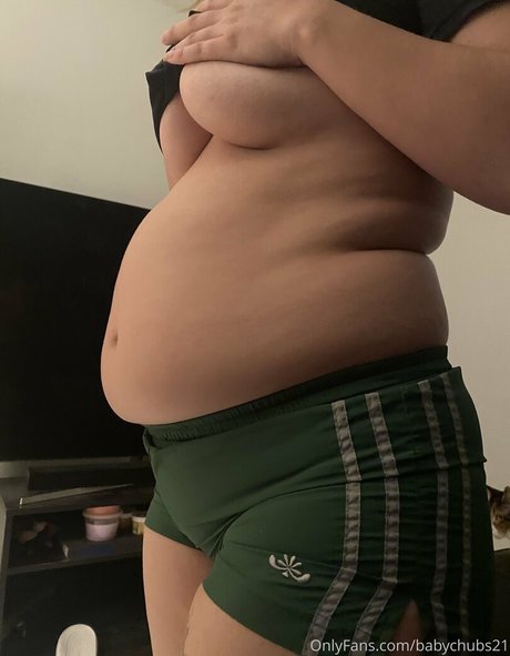 Naakte gelekte OnlyFans-foto van Babychubs21