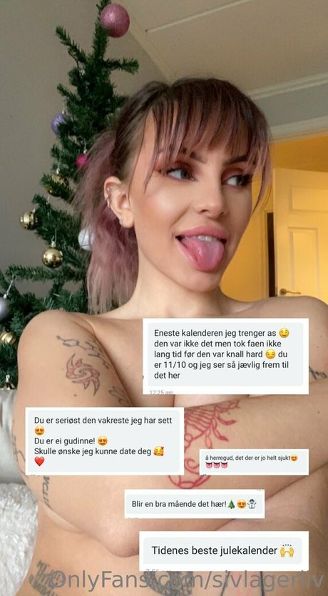 Naakte gelekte OnlyFans-foto van Sivlagerliv