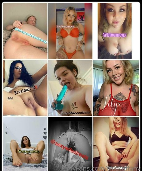 Naakte gelekte OnlyFans-foto van Thicktiffany