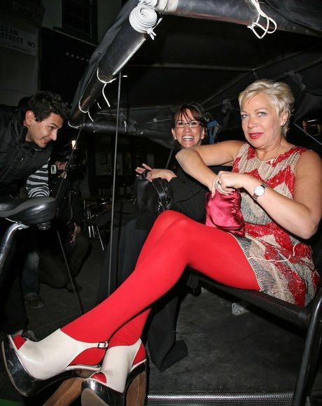 Naakte gelekte OnlyFans-foto van Denise Welch