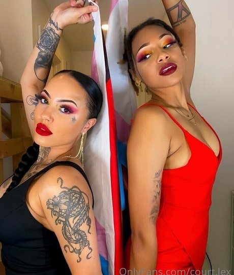 Naakte gelekte OnlyFans-foto van Courtlex