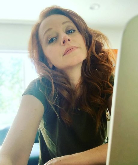 Naakte gelekte OnlyFans-foto van Lindy Booth