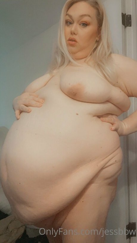 Naakte gelekte OnlyFans-foto van Jessbbw