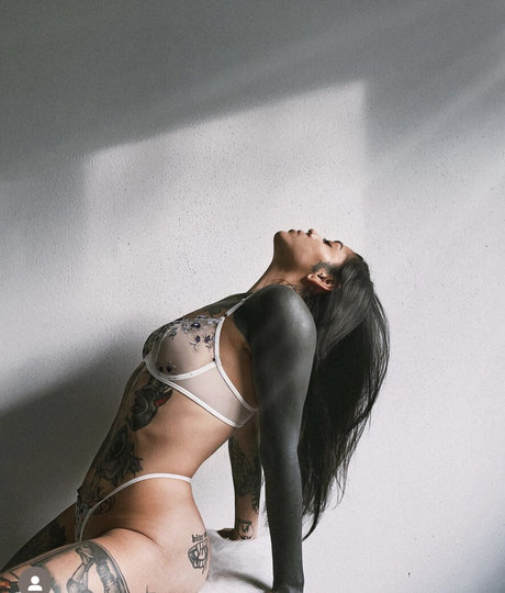Naakte gelekte OnlyFans-foto van Thiccany Spears