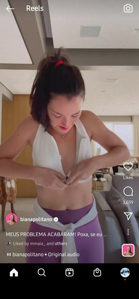 Naakte gelekte OnlyFans-foto van Bia Napolitano