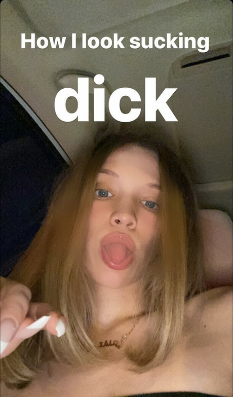 Naakte gelekte OnlyFans-foto van Gigibones
