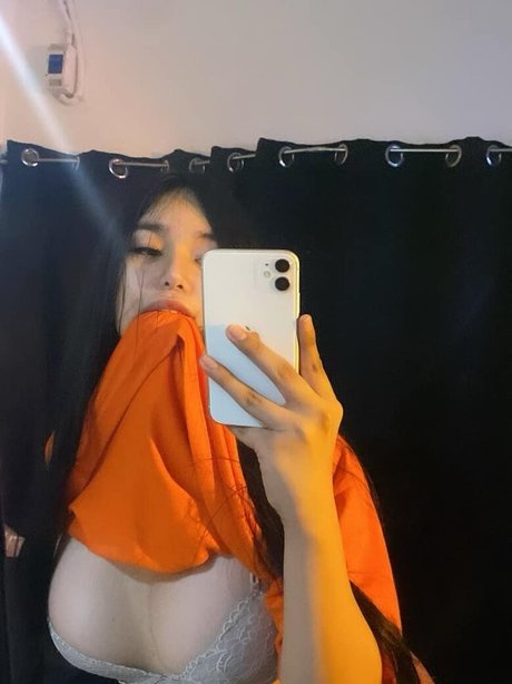 Naakte gelekte OnlyFans-foto van Mei Li