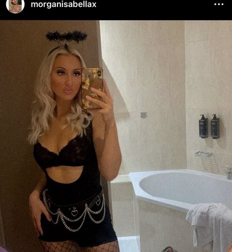 Naakte gelekte OnlyFans-foto van Morganisabellax