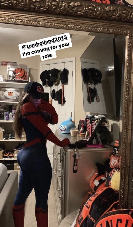 Naakte gelekte OnlyFans-foto van Megan Jarica