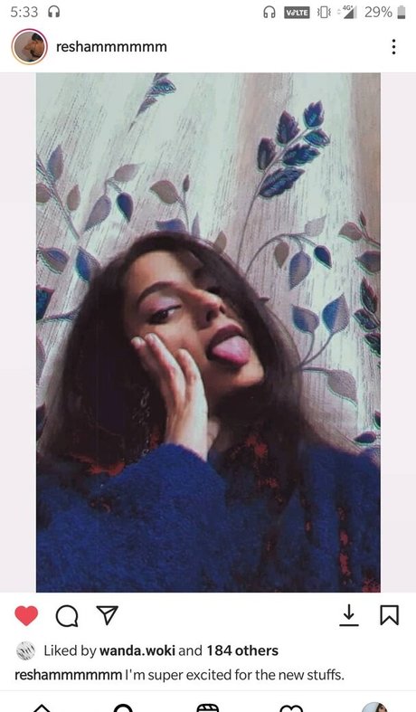 Naakte gelekte OnlyFans-foto van Resham Fappers