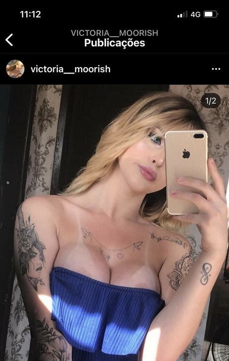 Naakte gelekte OnlyFans-foto van Victoria Moorish