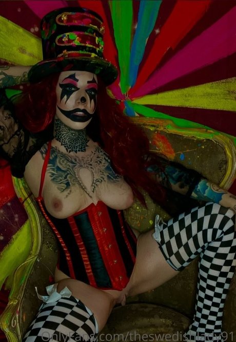 Naakte gelekte OnlyFans-foto van Theswedishlady