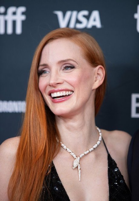 Naakte gelekte OnlyFans-foto van Jessica Chastain
