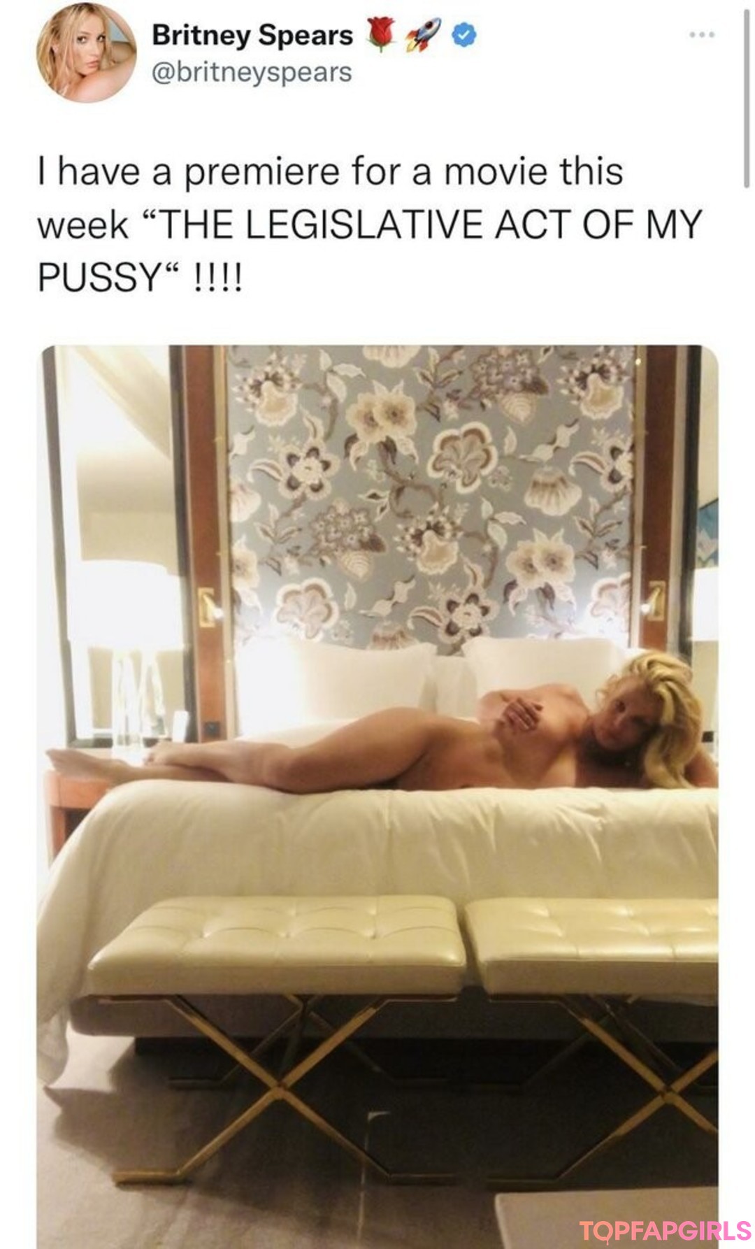 Naakte gelekte OnlyFans-foto van Britney Spears #1024