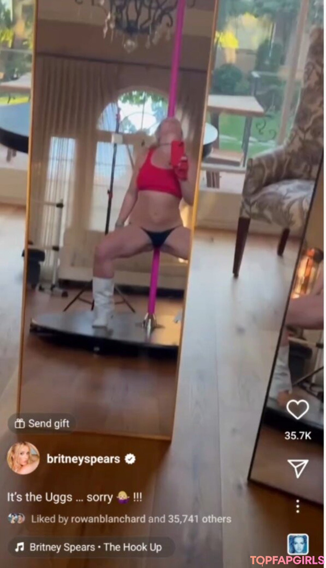 Naakte gelekte OnlyFans-foto van Britney Spears #1531