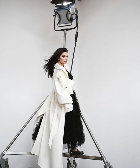 Naakte gelekte OnlyFans-foto van Eve Hewson