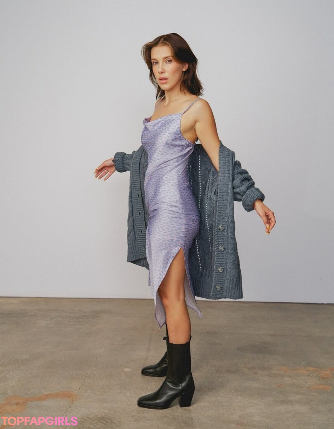 Naakte gelekte OnlyFans-foto van Millie Bobby Brown #1279