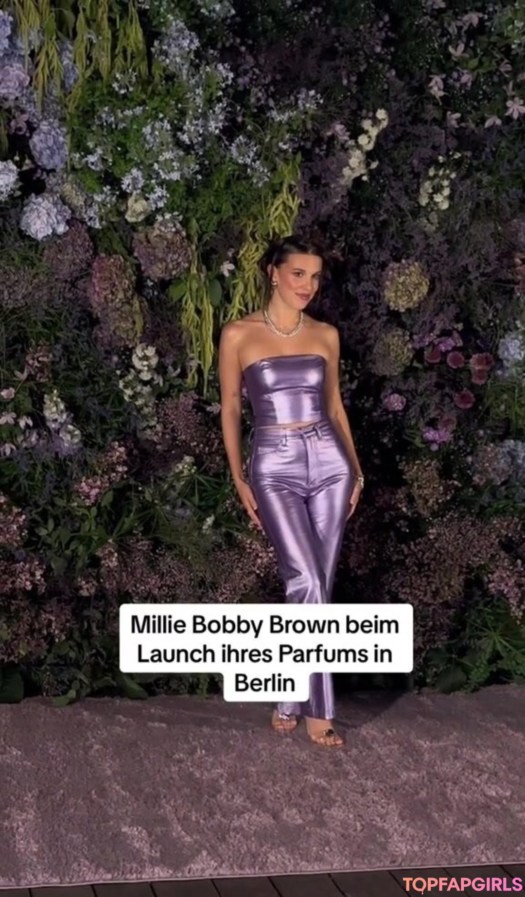 Naakte gelekte OnlyFans-foto van Millie Bobby Brown #1362