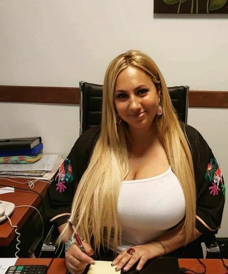Naakte gelekte OnlyFans-foto van Blondemaria