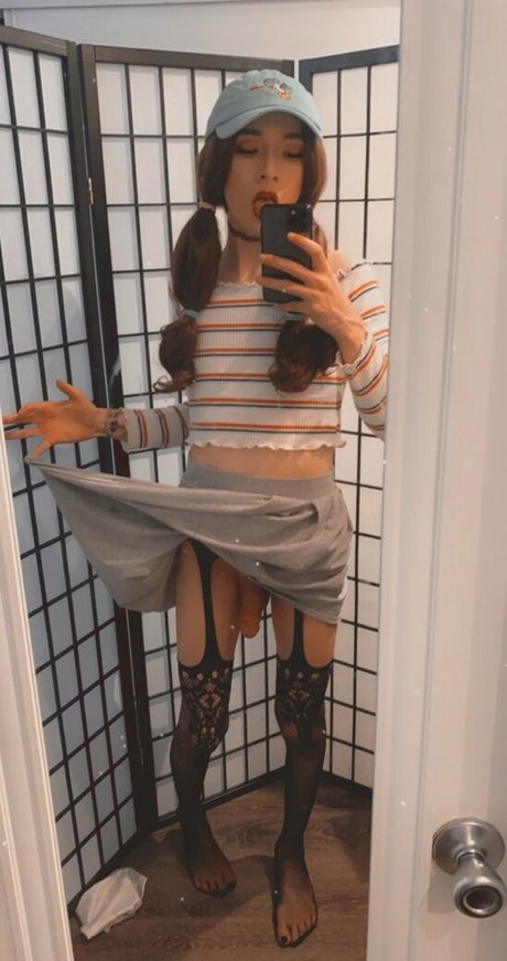 Naakte gelekte OnlyFans-foto van Stormybuns