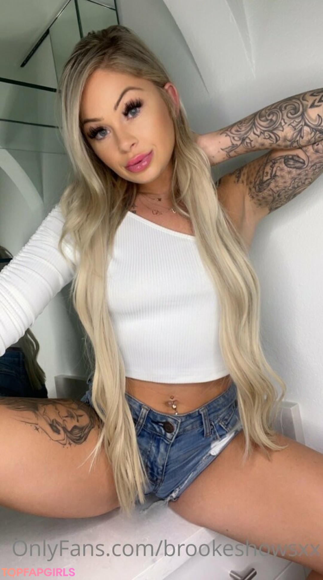 Naakte gelekte OnlyFans-foto van Brookeshowsxx #1665