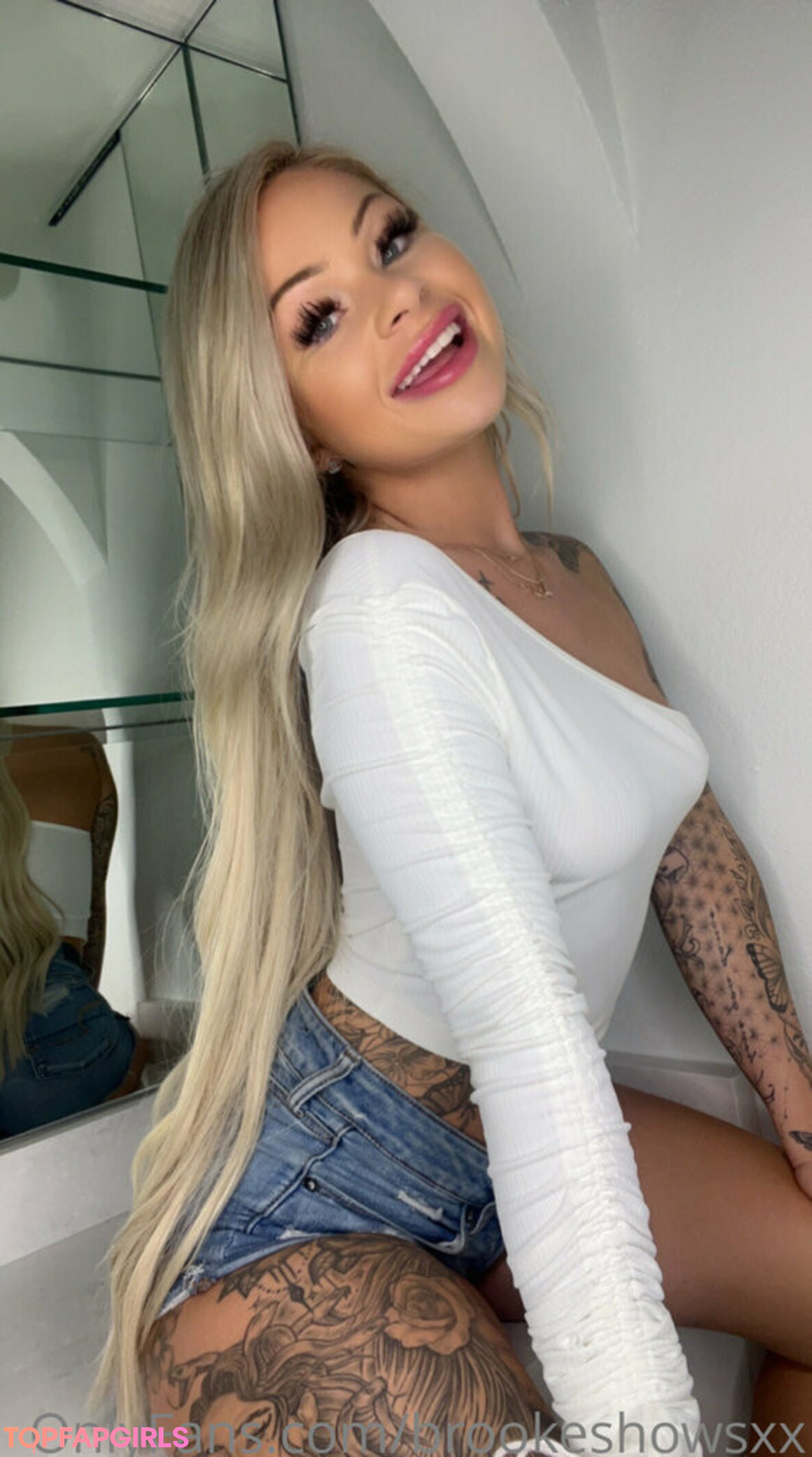 Naakte gelekte OnlyFans-foto van Brookeshowsxx #1672