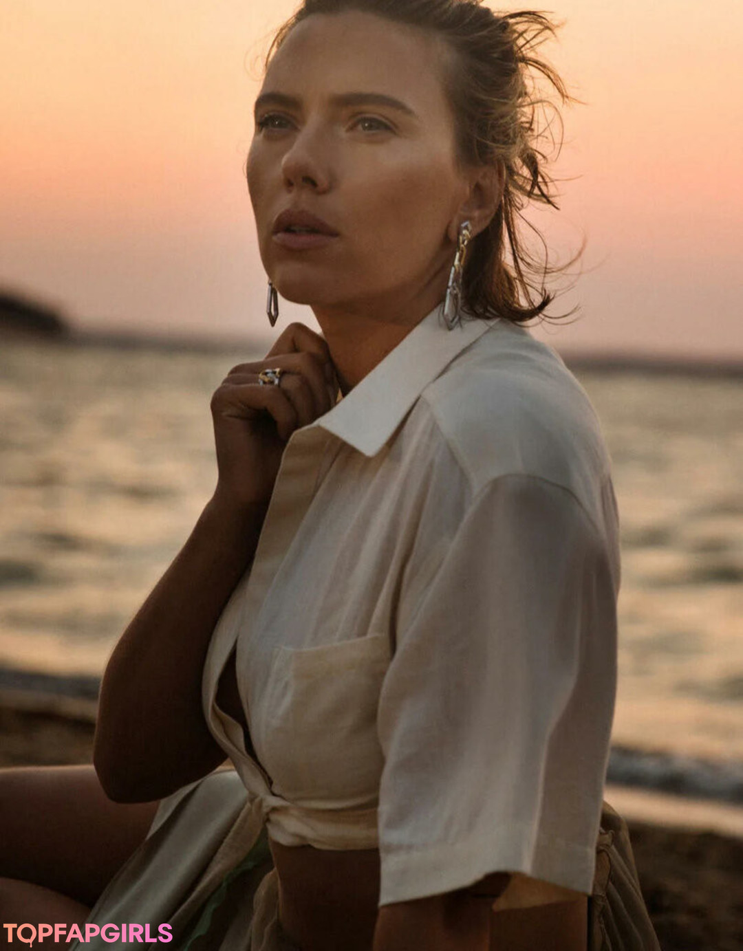 Naakte gelekte OnlyFans-foto van Scarlett Johansson #1079