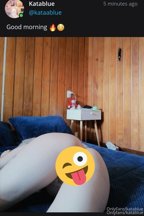 Naakte gelekte OnlyFans-foto van Katablue2