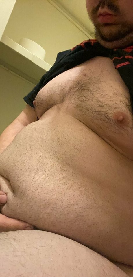 Naakte gelekte OnlyFans-foto van Chubbygainer