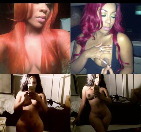 Naakte gelekte OnlyFans-foto van K Michelle