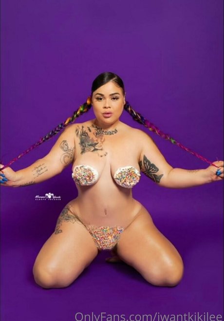 Naakte gelekte OnlyFans-foto van Iwantkikilee