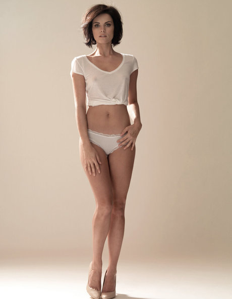 Naakte gelekte OnlyFans-foto van Jaimie Alexander