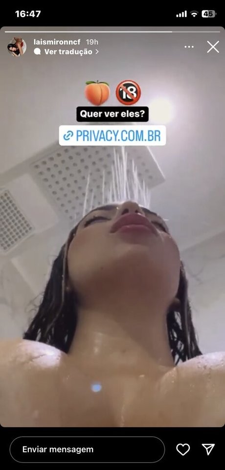Naakte gelekte OnlyFans-foto van Lais Miron