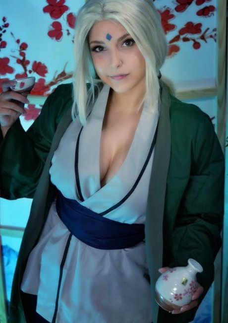 Naakte gelekte OnlyFans-foto van Shermie Cosplay