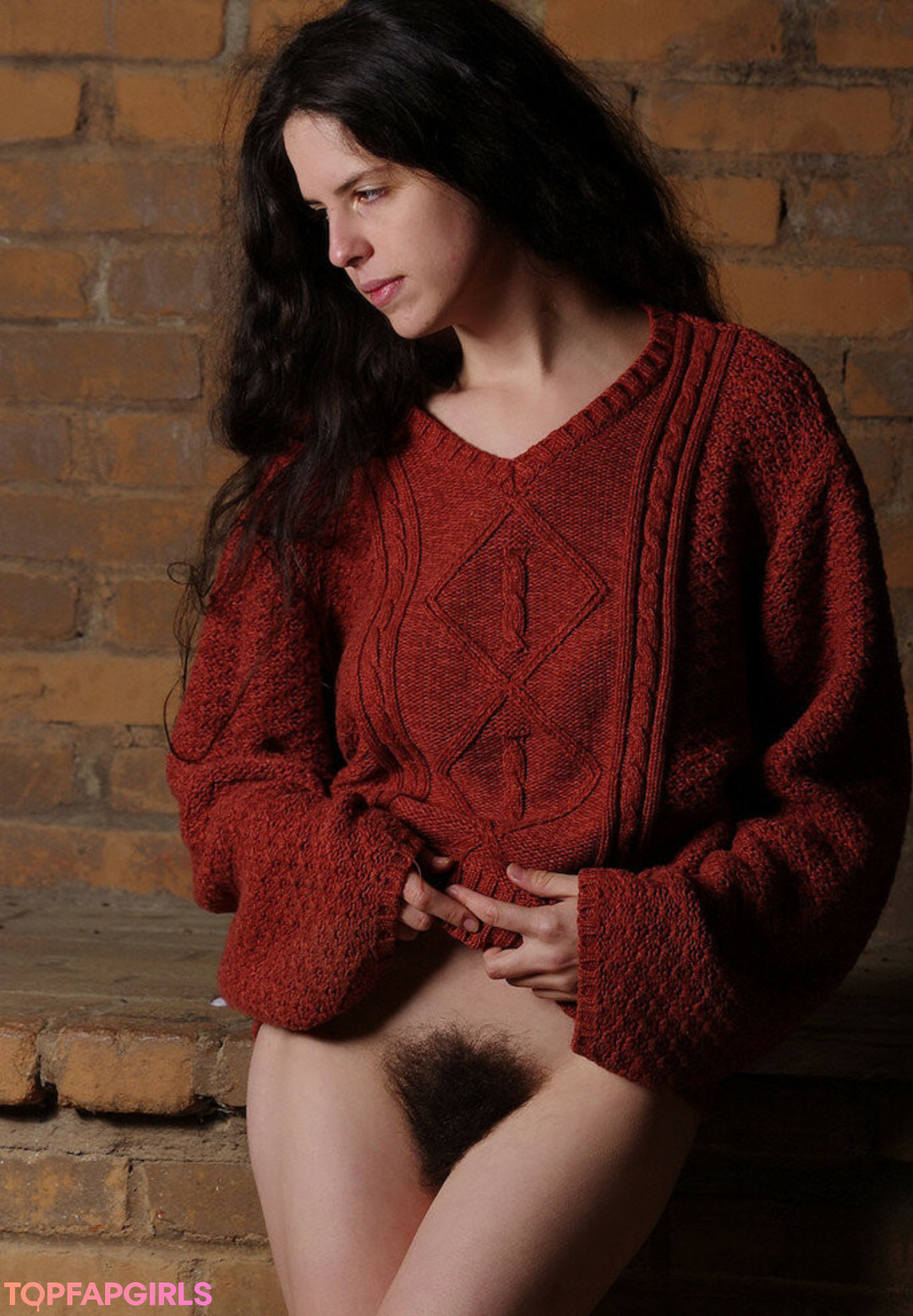 Naakte gelekte OnlyFans-foto van Hairy Women #1005
