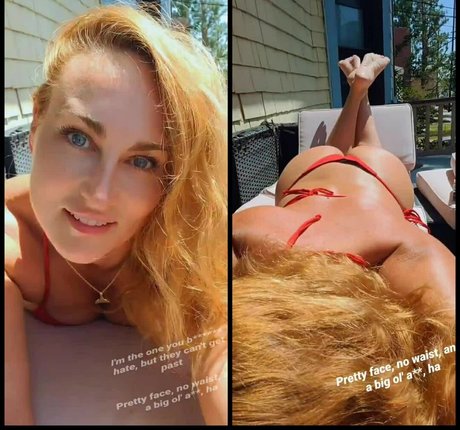 Naakte gelekte OnlyFans-foto van Vanessa Cater