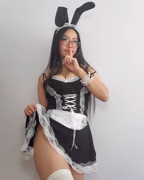 Naakte gelekte OnlyFans-foto van Peachkissxx