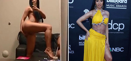 Naakte gelekte OnlyFans-foto van Cardi B