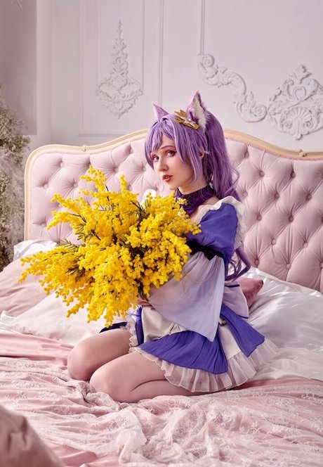 Naakte gelekte OnlyFans-foto van Kawaii Fox Tyan