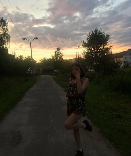 Naakte gelekte OnlyFans-foto van Valya