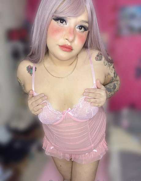 Naakte gelekte OnlyFans-foto van Violettegf
