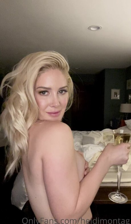 Naakte gelekte OnlyFans-foto van Heidi Montag