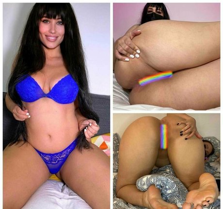 Naakte gelekte OnlyFans-foto van Pinkhairedgirlfr33